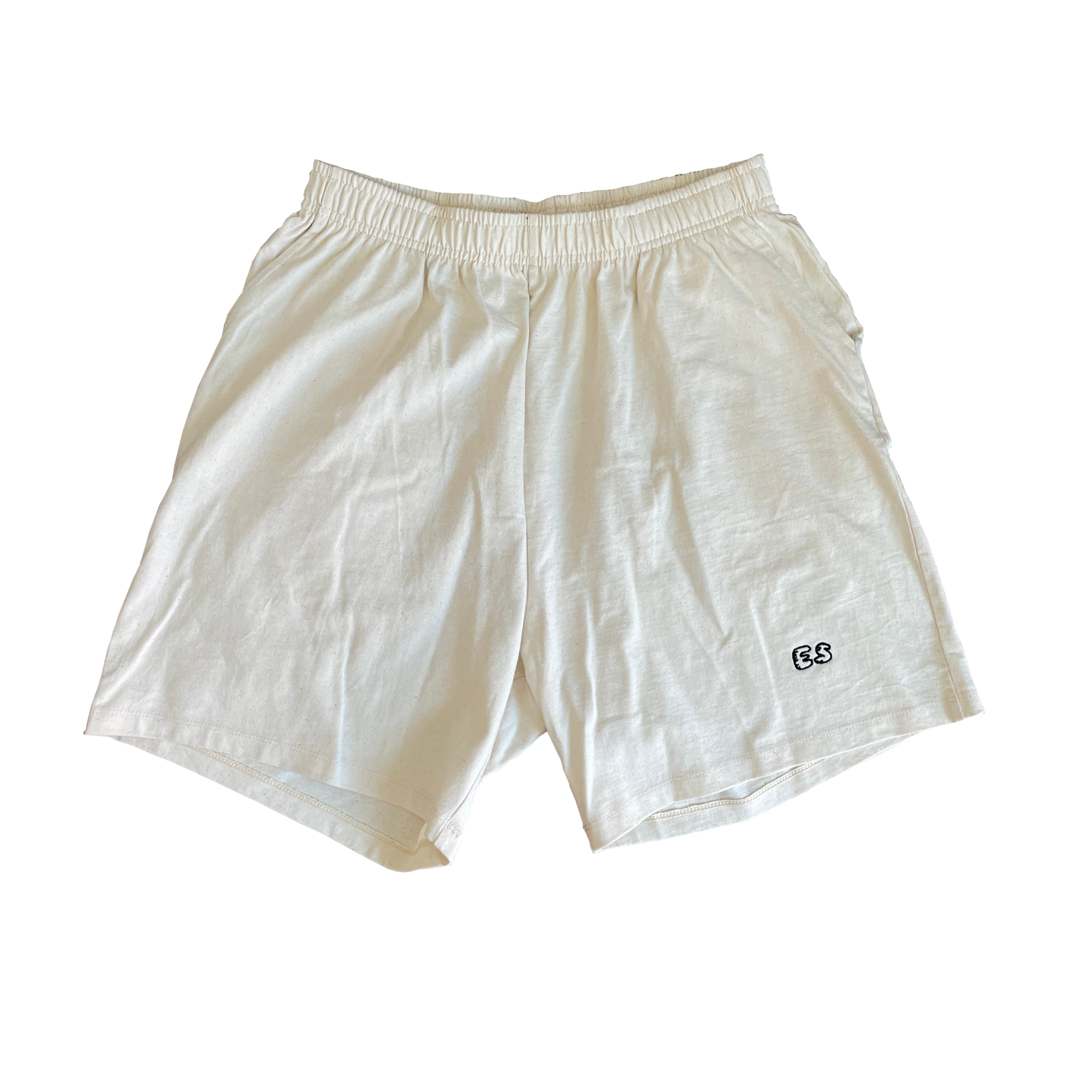 "ES"-Stick Retro Shorts (black Logo)